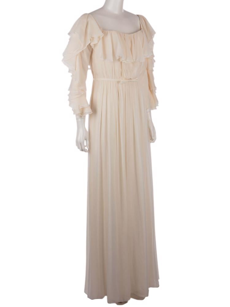 Bayan Krem CHRISTOPHER KANE ELBİSE