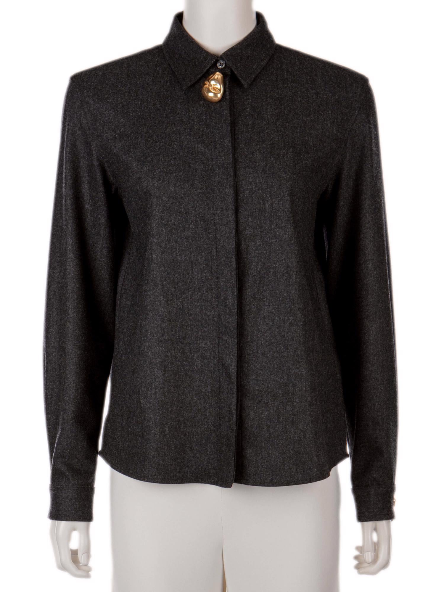 Bayan Gri FABIANA FILIPPI GÖMLEK