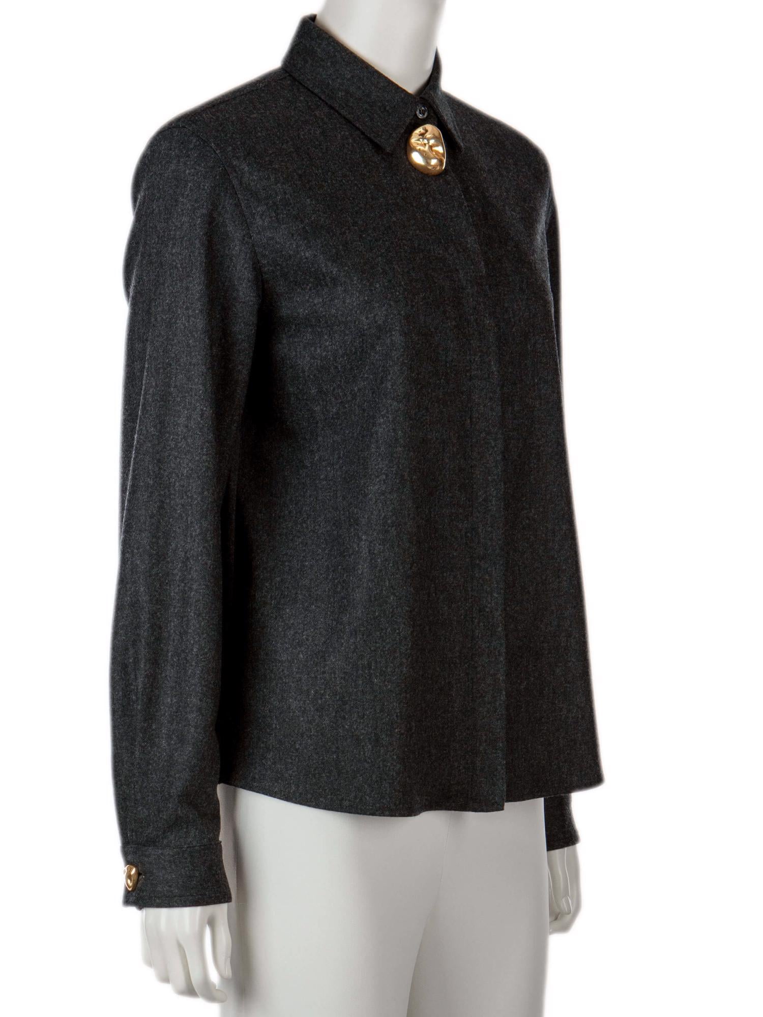 Bayan Gri FABIANA FILIPPI GÖMLEK