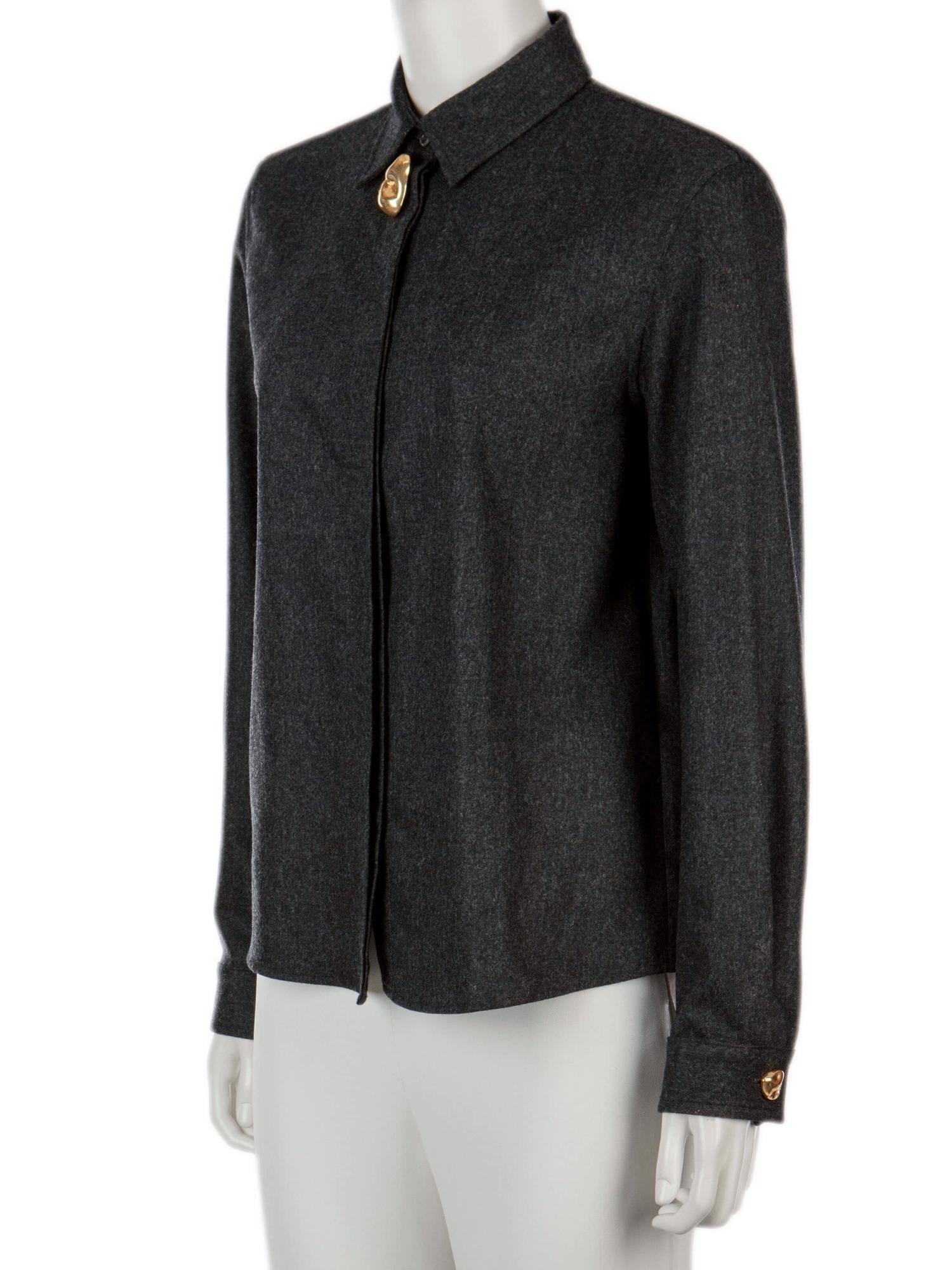 Bayan Gri FABIANA FILIPPI GÖMLEK