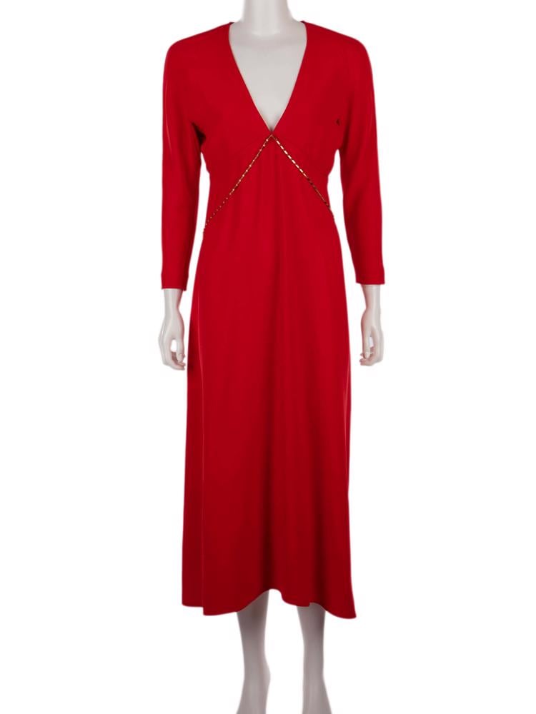 Bayan Kırmızı VICTORIA BECKHAM ELBİSE