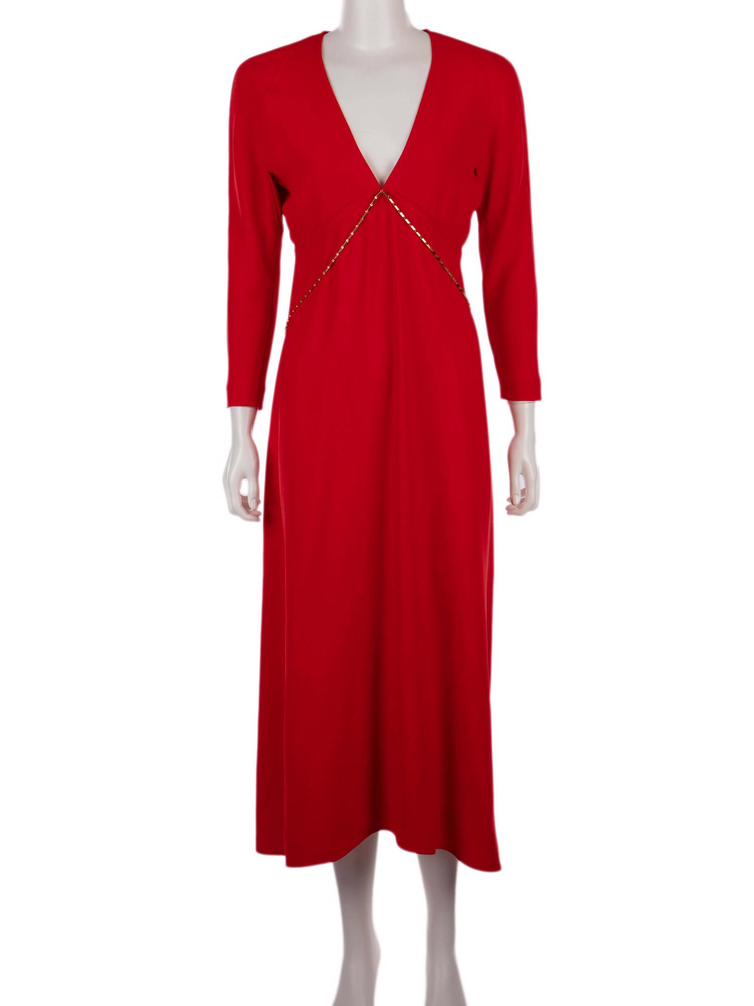 Bayan Kırmızı VICTORIA BECKHAM ELBİSE