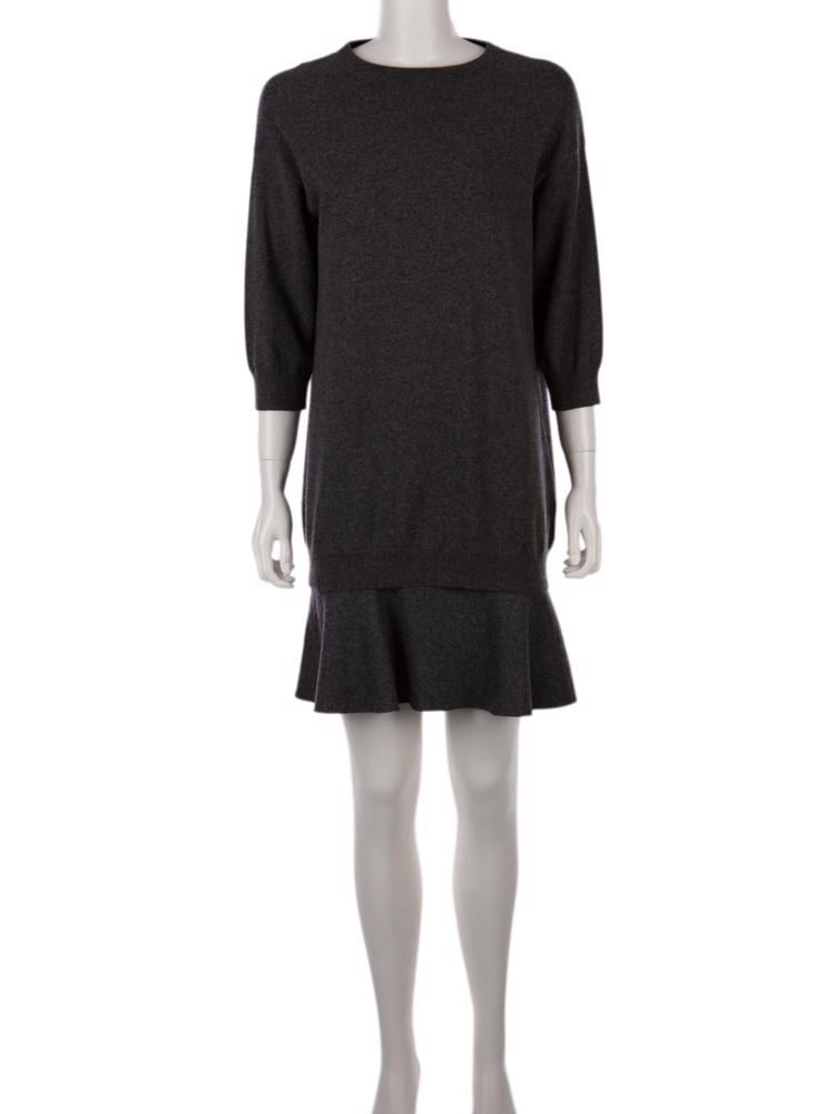 Bayan Gri BRUNELLO CUCINELLI ELBİSE