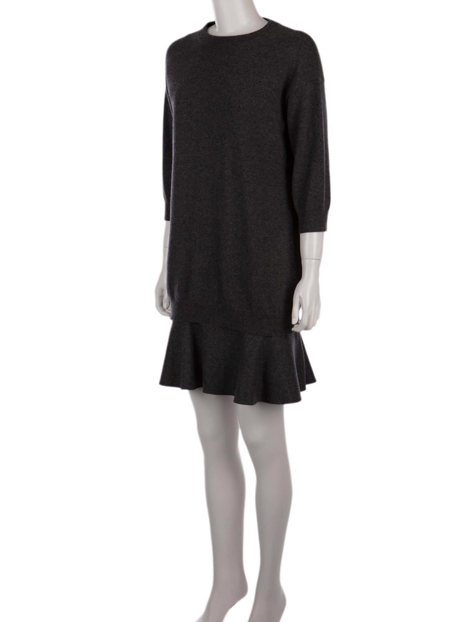 Bayan Gri BRUNELLO CUCINELLI ELBİSE