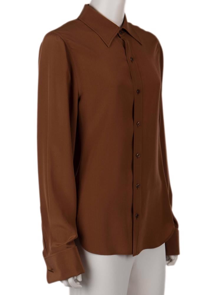 Bayan Kahve SAINT LAURENT GÖMLEK