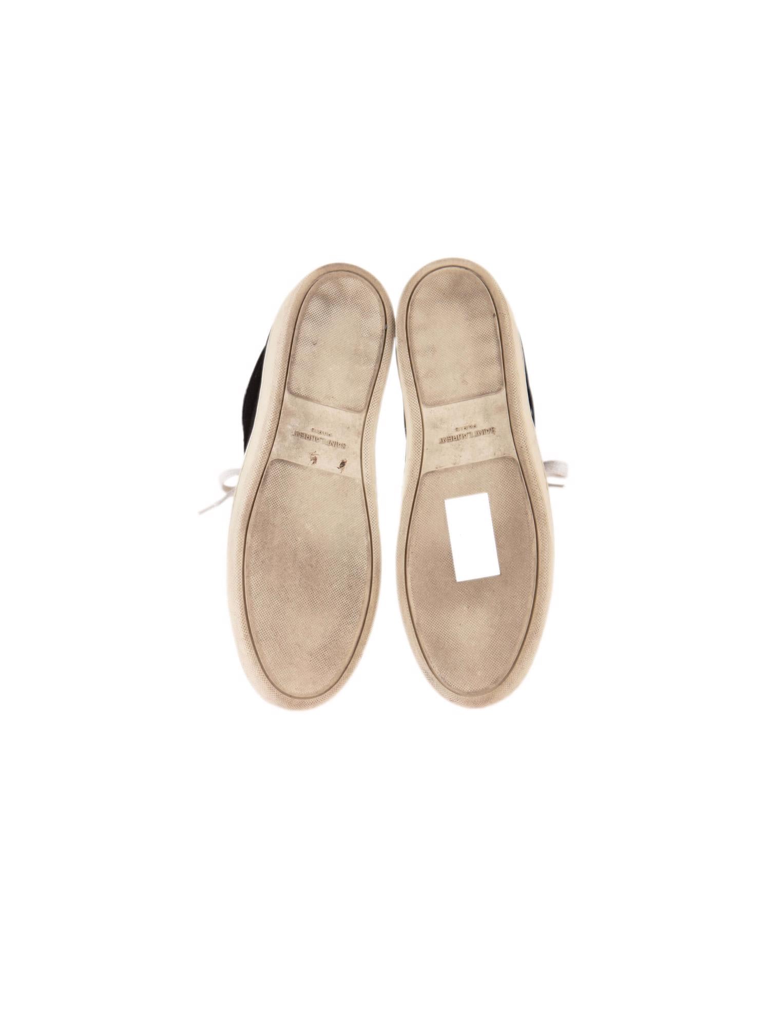 Bayan Siyah SAINT LAURENT SNEAKER BOT