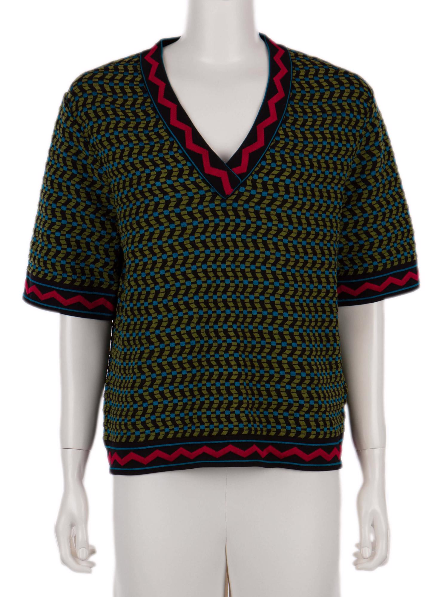 Bayan Yeşil M MISSONI BLUZ