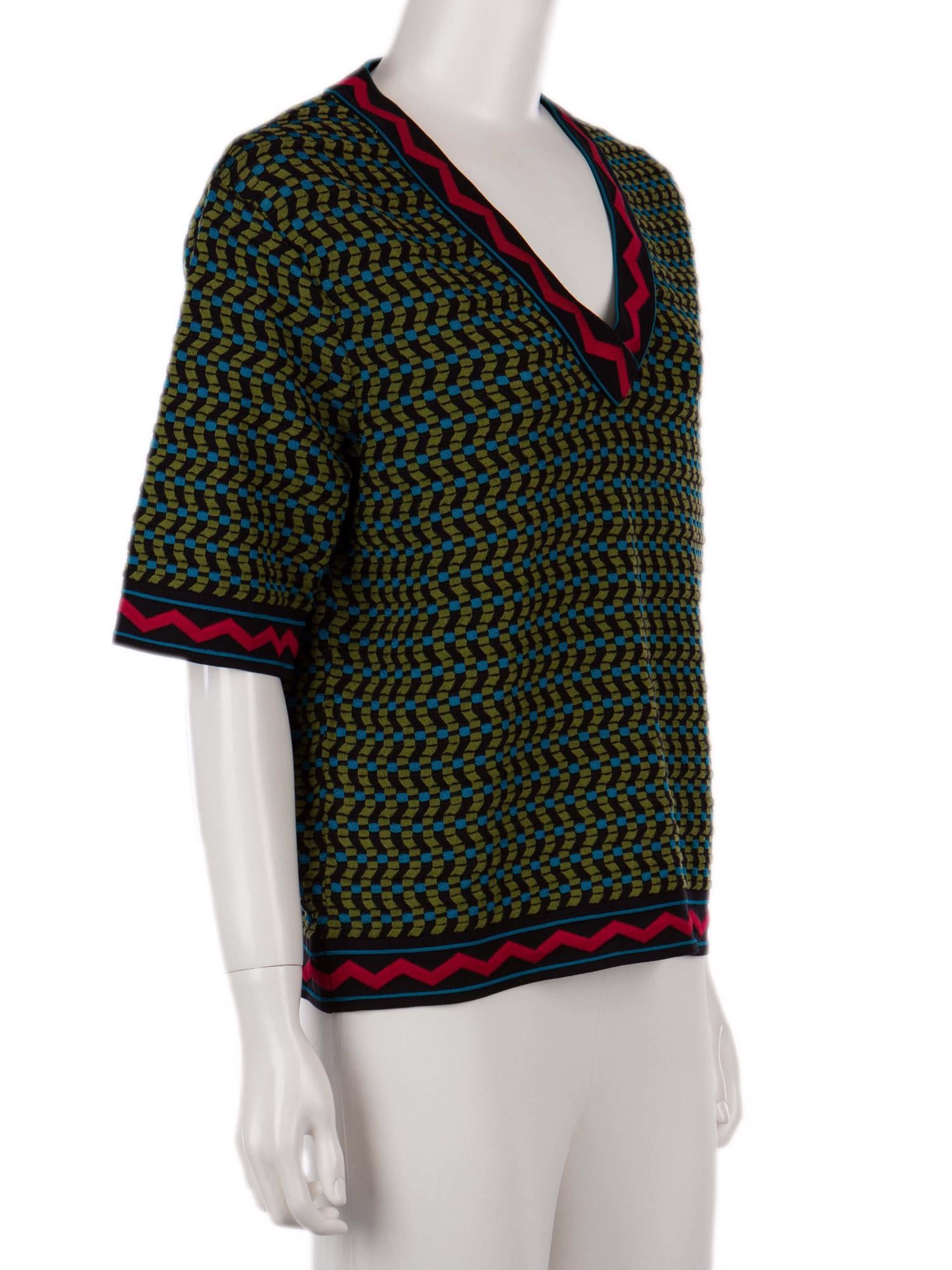 Bayan Yeşil M MISSONI BLUZ