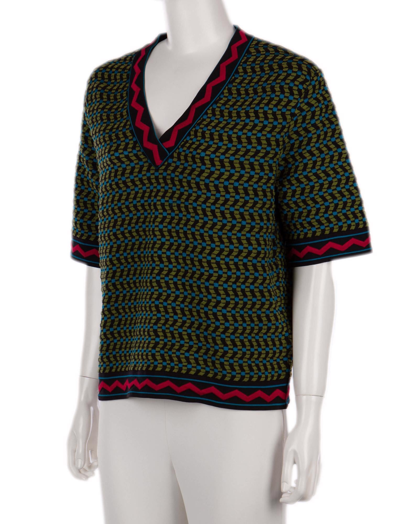 Bayan Yeşil M MISSONI BLUZ