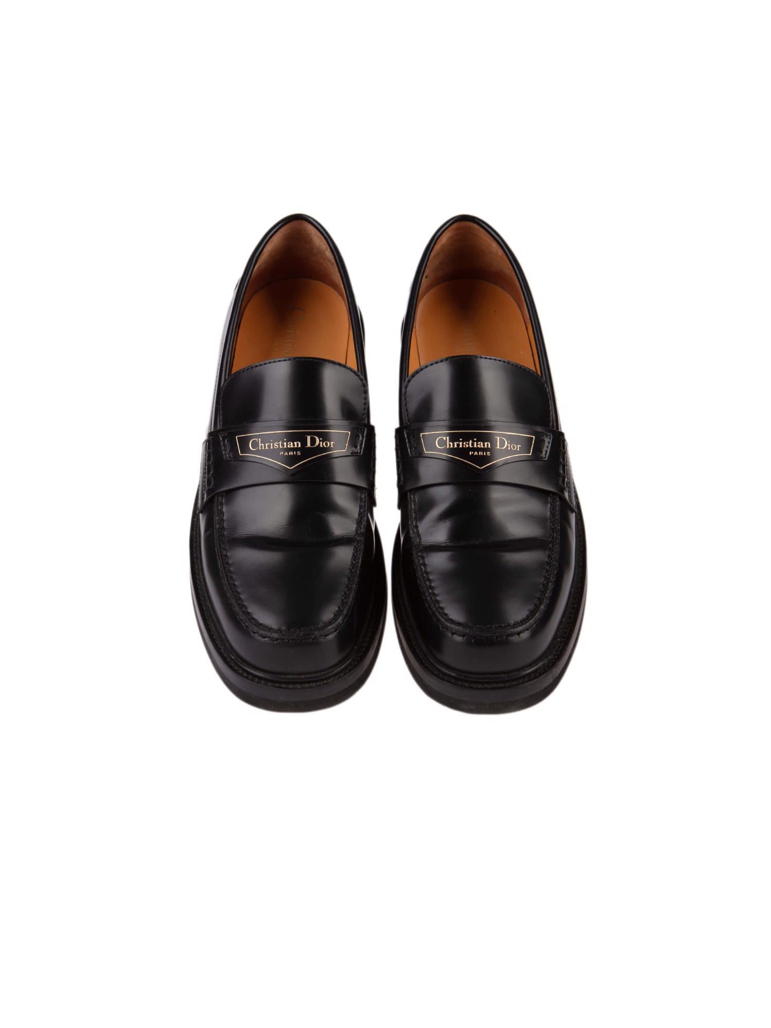 Bayan Siyah DIOR LOAFER