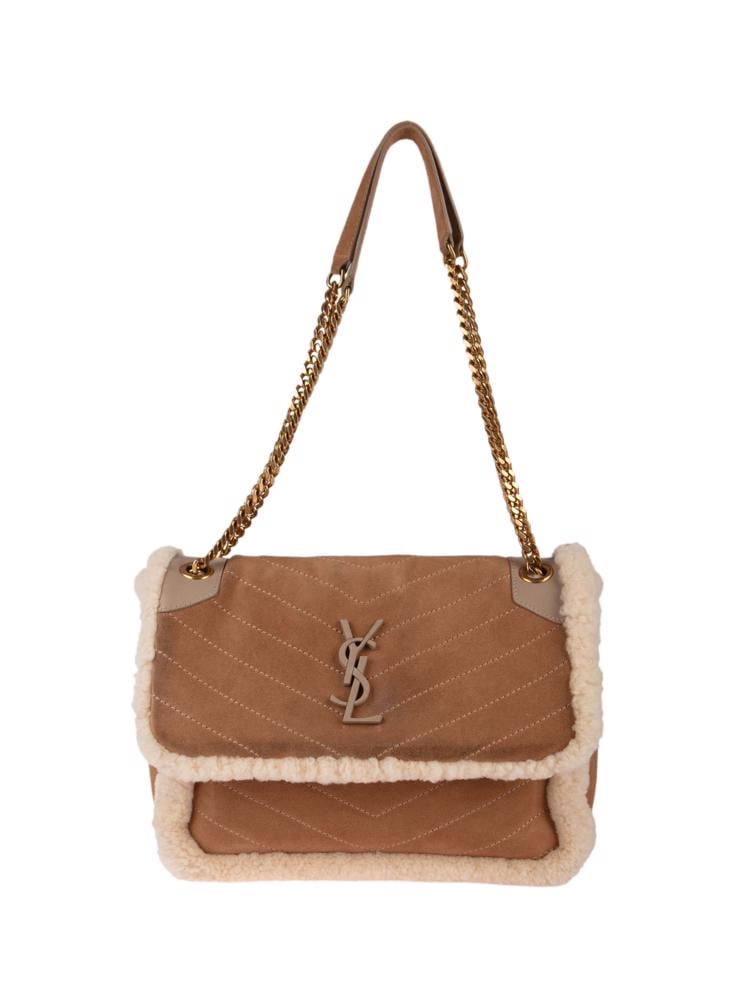 Bayan Bej SAINT LAURENT ÇANTA