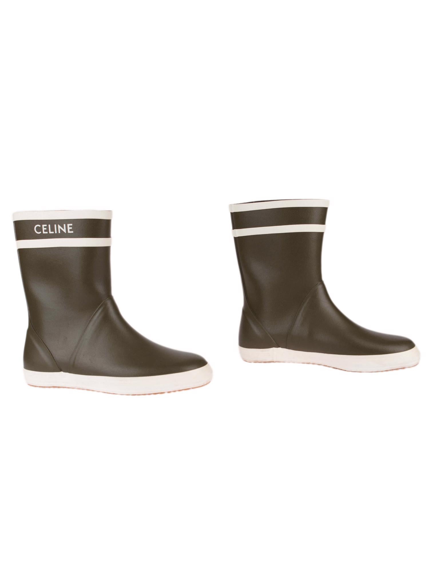 Bayan Yeşil CELINE ÇİZME