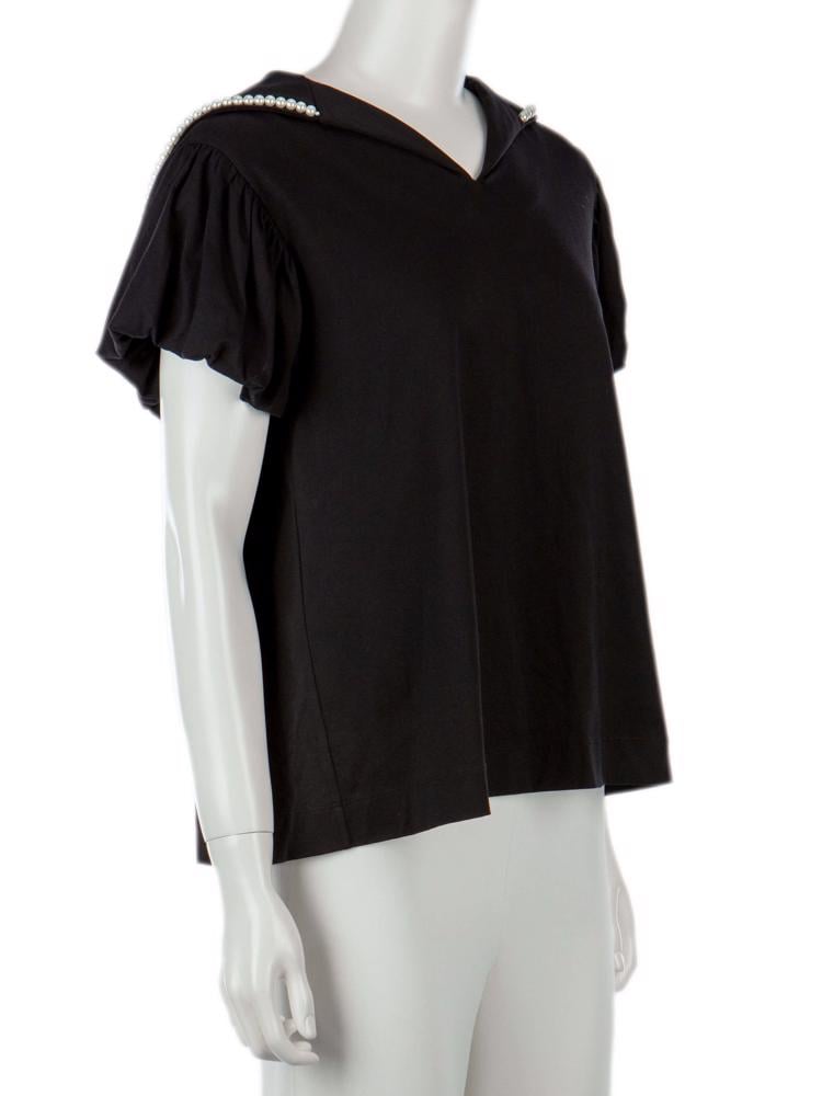 Bayan Siyah SIMONE ROCHA BLUZ