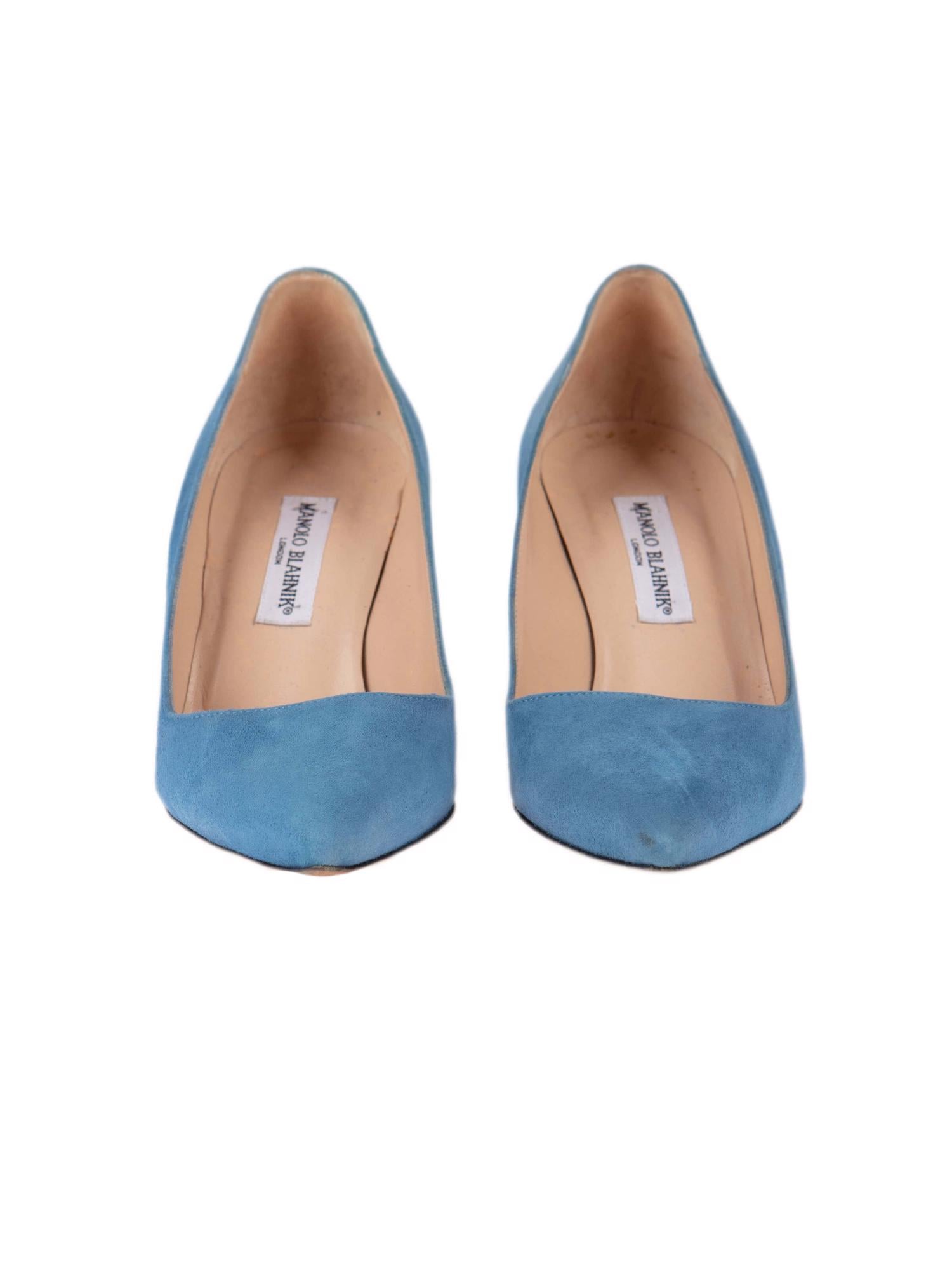 Bayan Mavi MANOLO BLAHNIK AYAKKABI