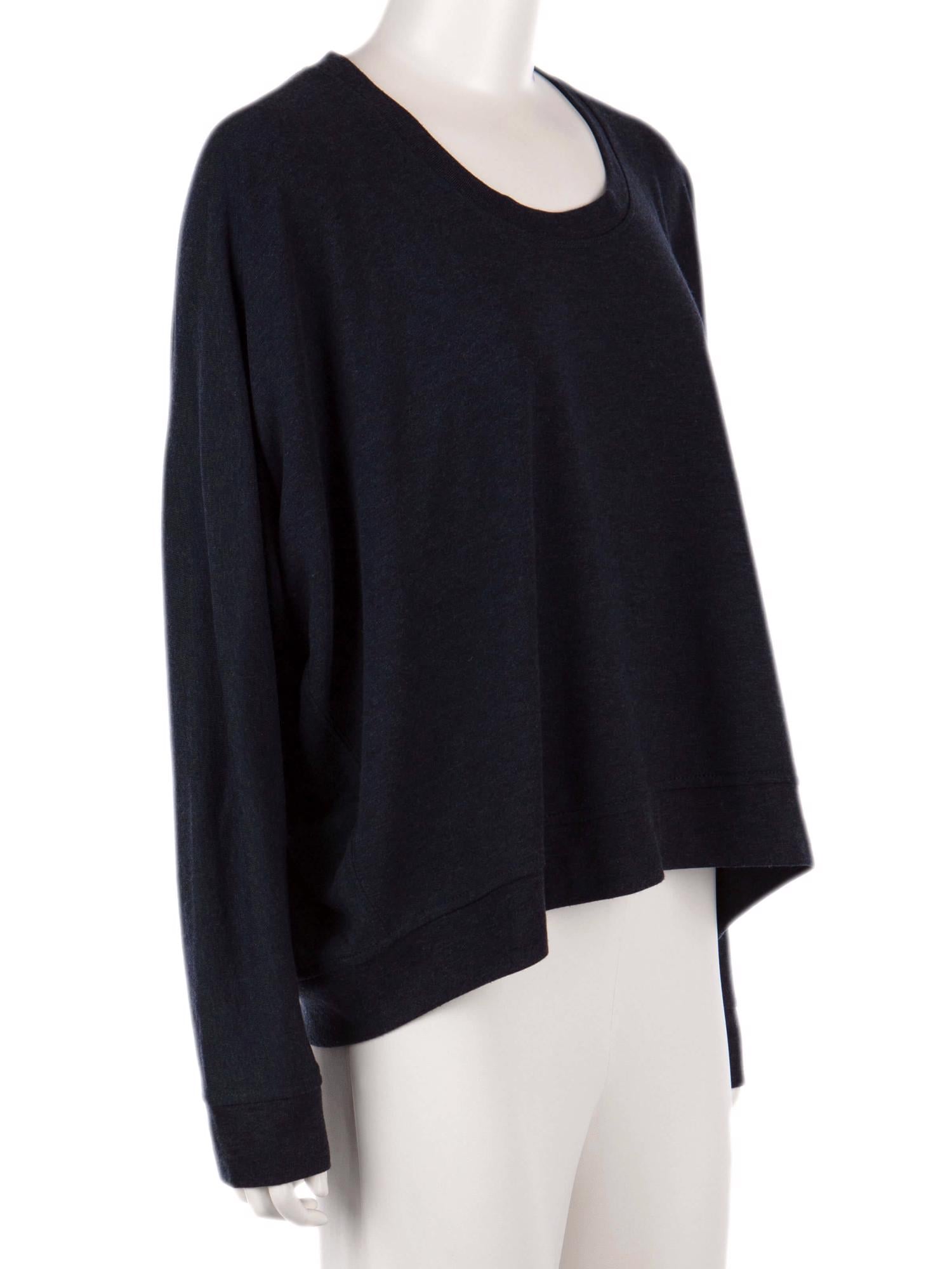 Bayan Lacivert T BY ALEXANDER WANG SWEATSHIRT