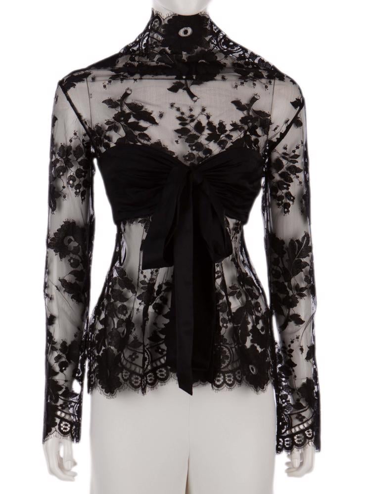 Bayan Siyah ZIMMERMANN BLUZ