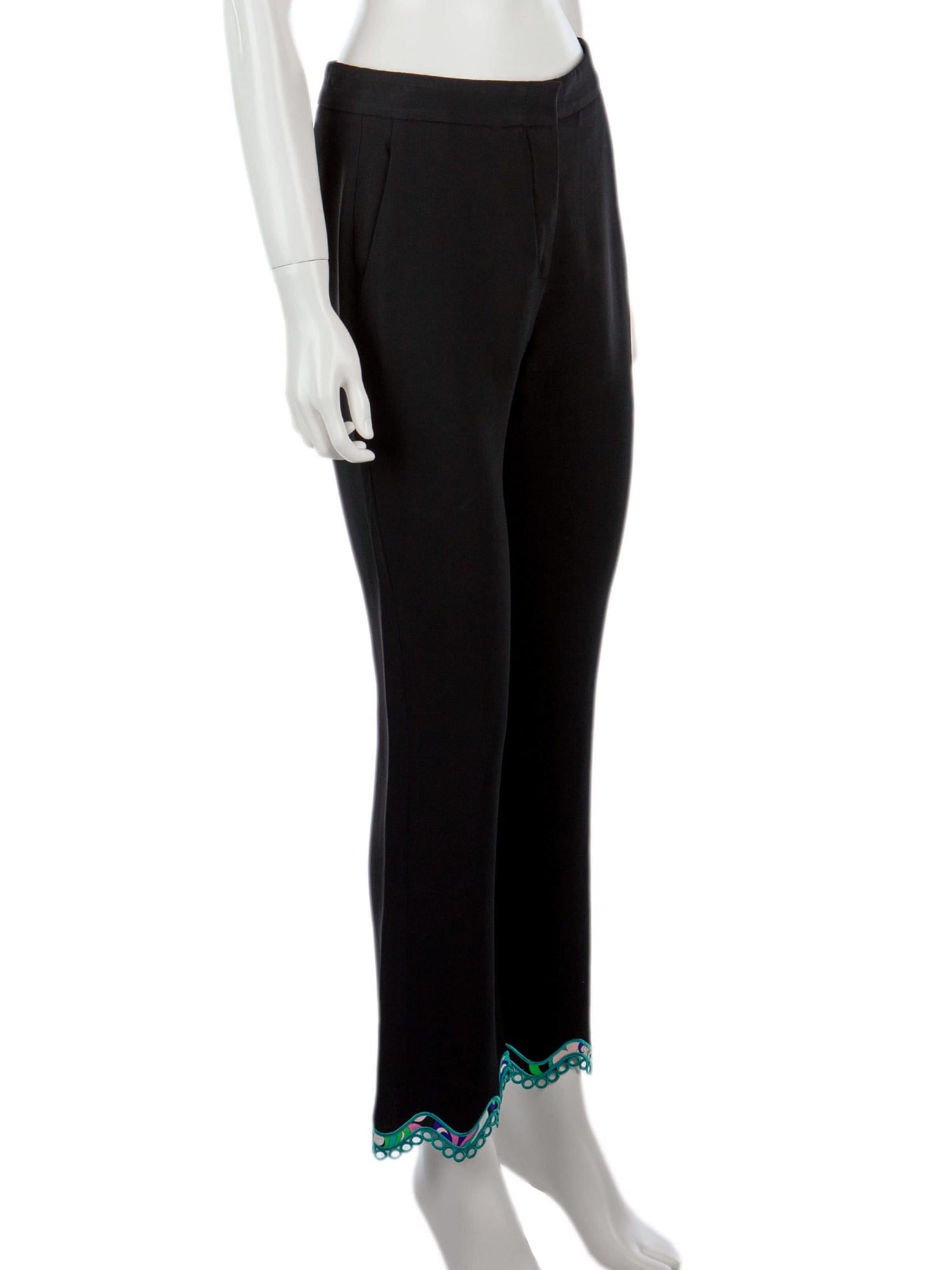 Bayan Siyah EMILIO PUCCI PANTOLON