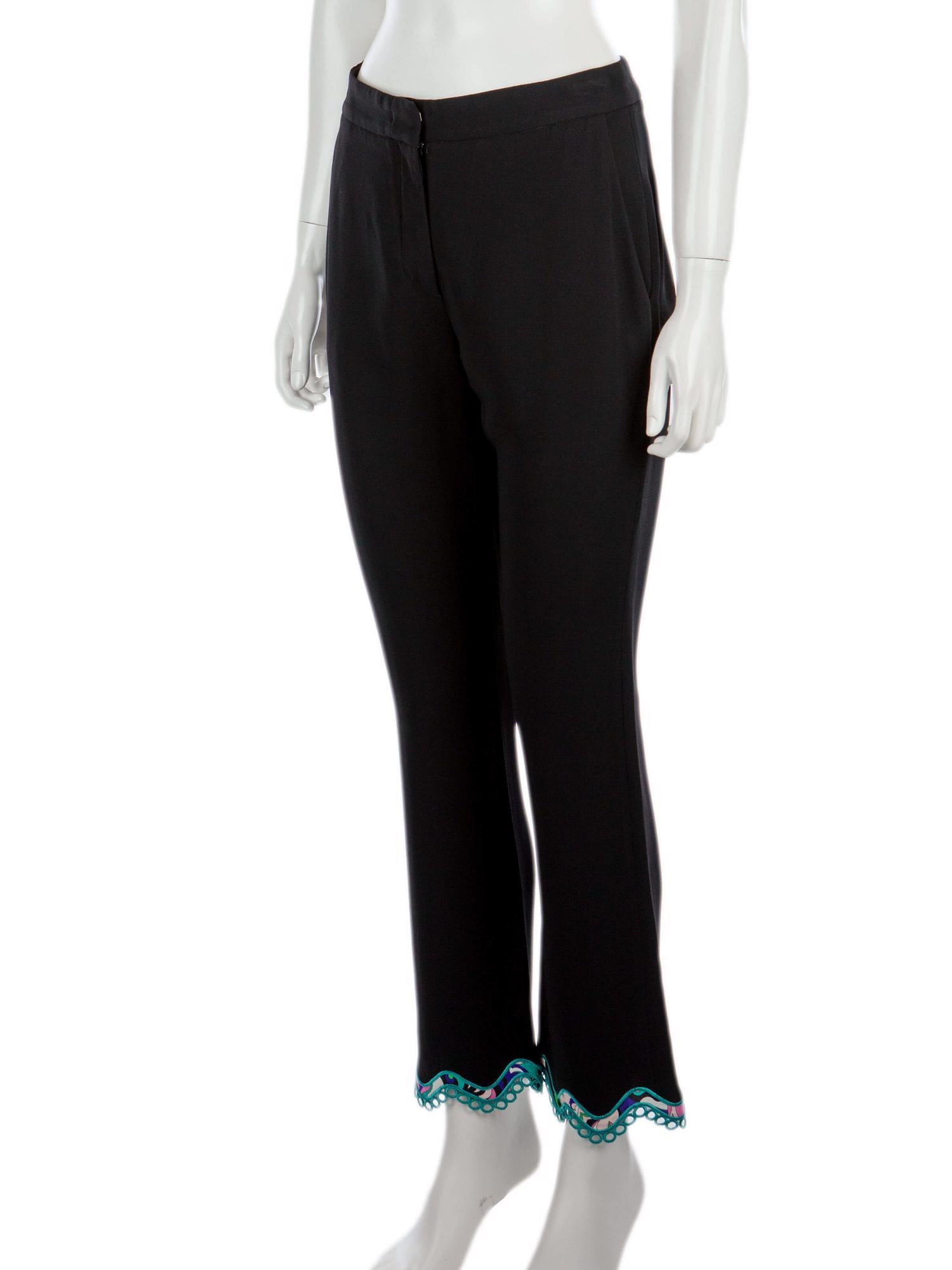 Bayan Siyah EMILIO PUCCI PANTOLON