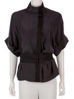 Bayan Siyah BALENCIAGA BLUZ