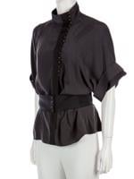 Bayan Siyah BALENCIAGA BLUZ