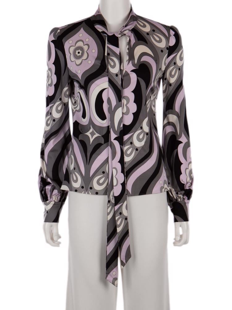 Bayan Gri EMILIO PUCCI BLUZ