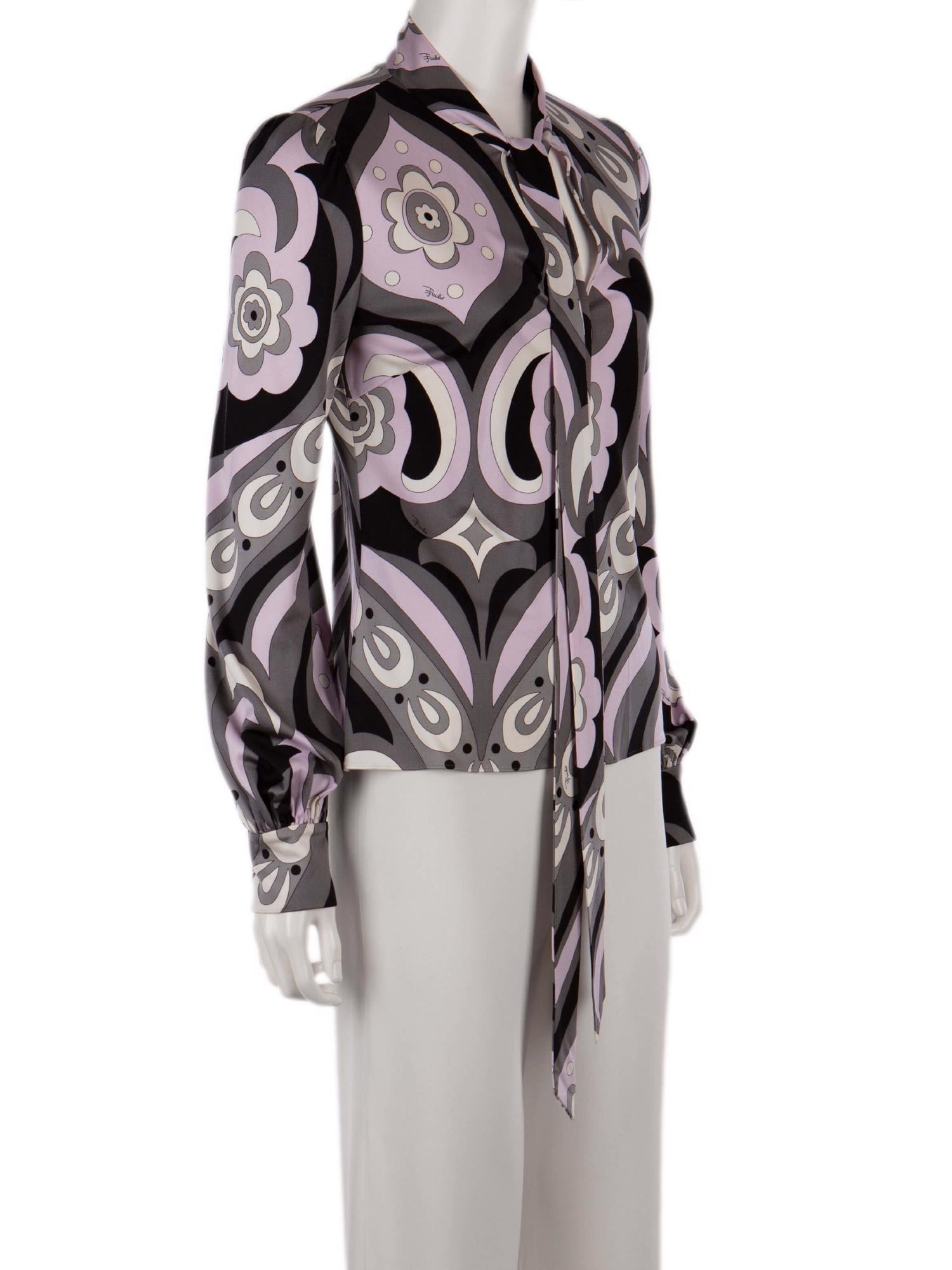 Bayan Gri EMILIO PUCCI BLUZ