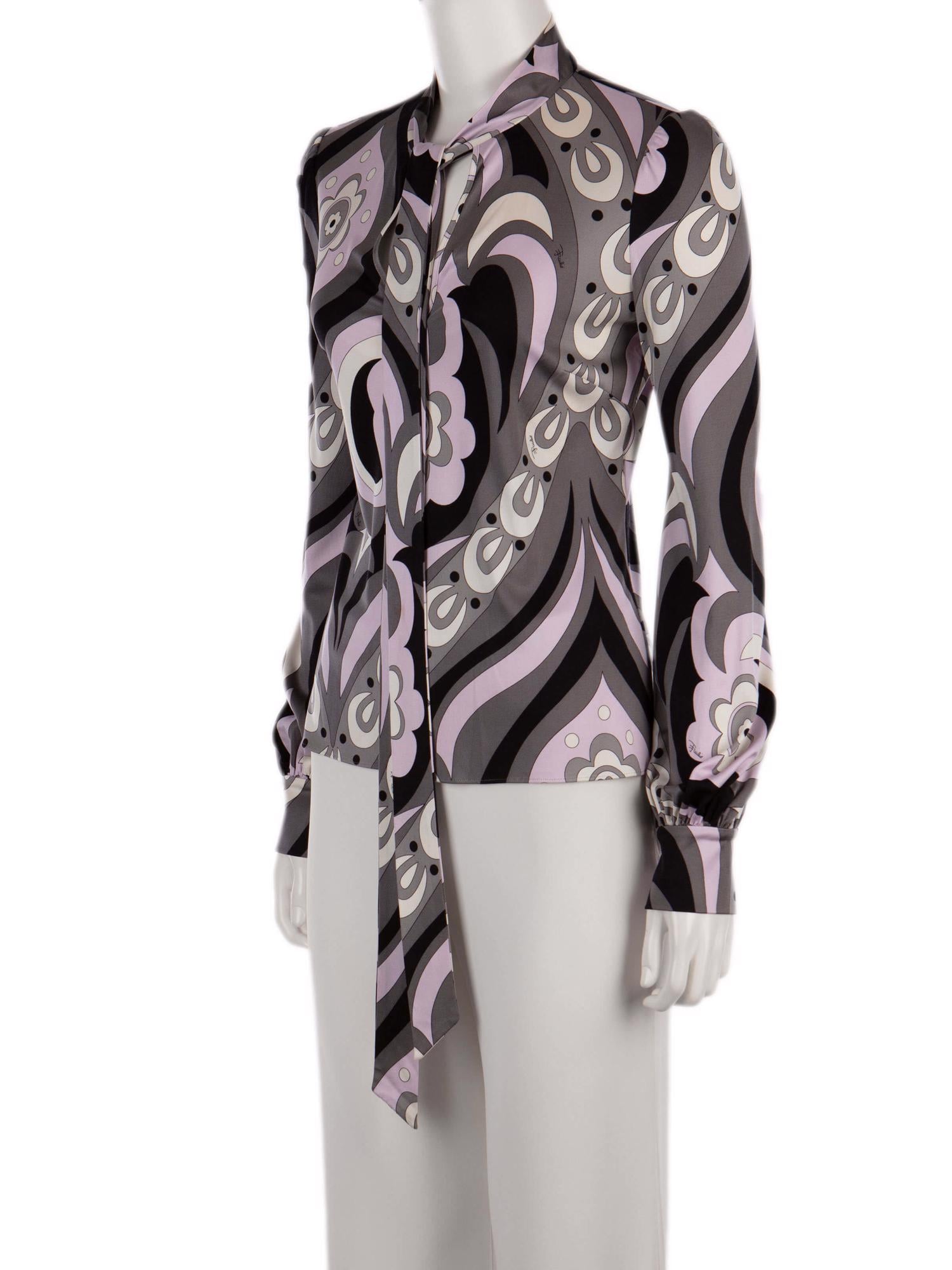 Bayan Gri EMILIO PUCCI BLUZ