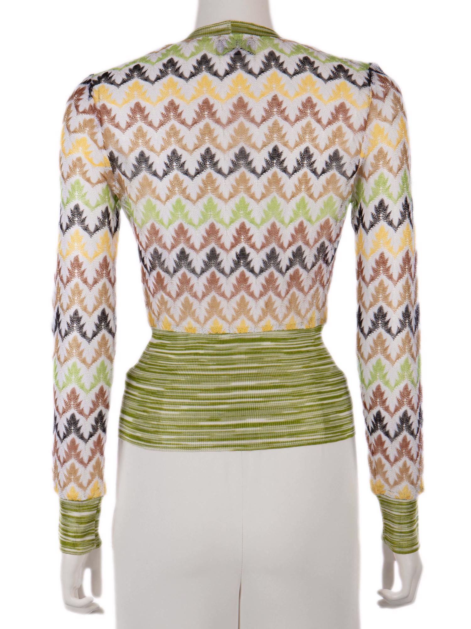 Bayan Yeşil MISSONI SPORT HIRKA