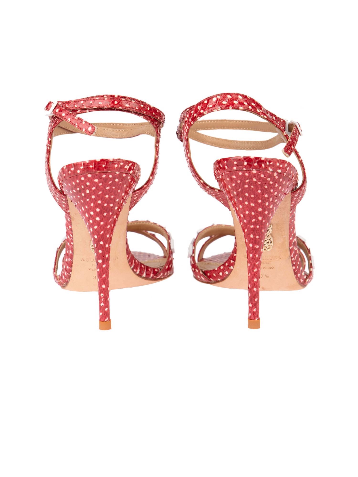 Bayan Kırmızı AQUAZZURA AYAKKABI