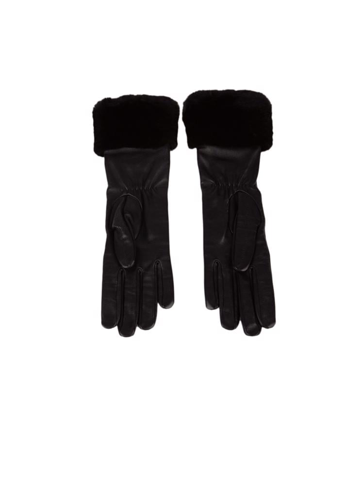 Bayan Siyah CHANEL DERİ ELDİVEN