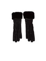 Bayan Siyah CHANEL DERİ ELDİVEN