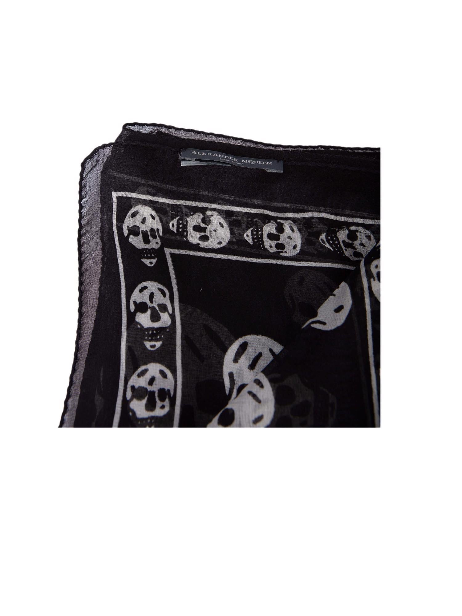 Bayan Siyah ALEXANDER MCQUEEN EŞARP