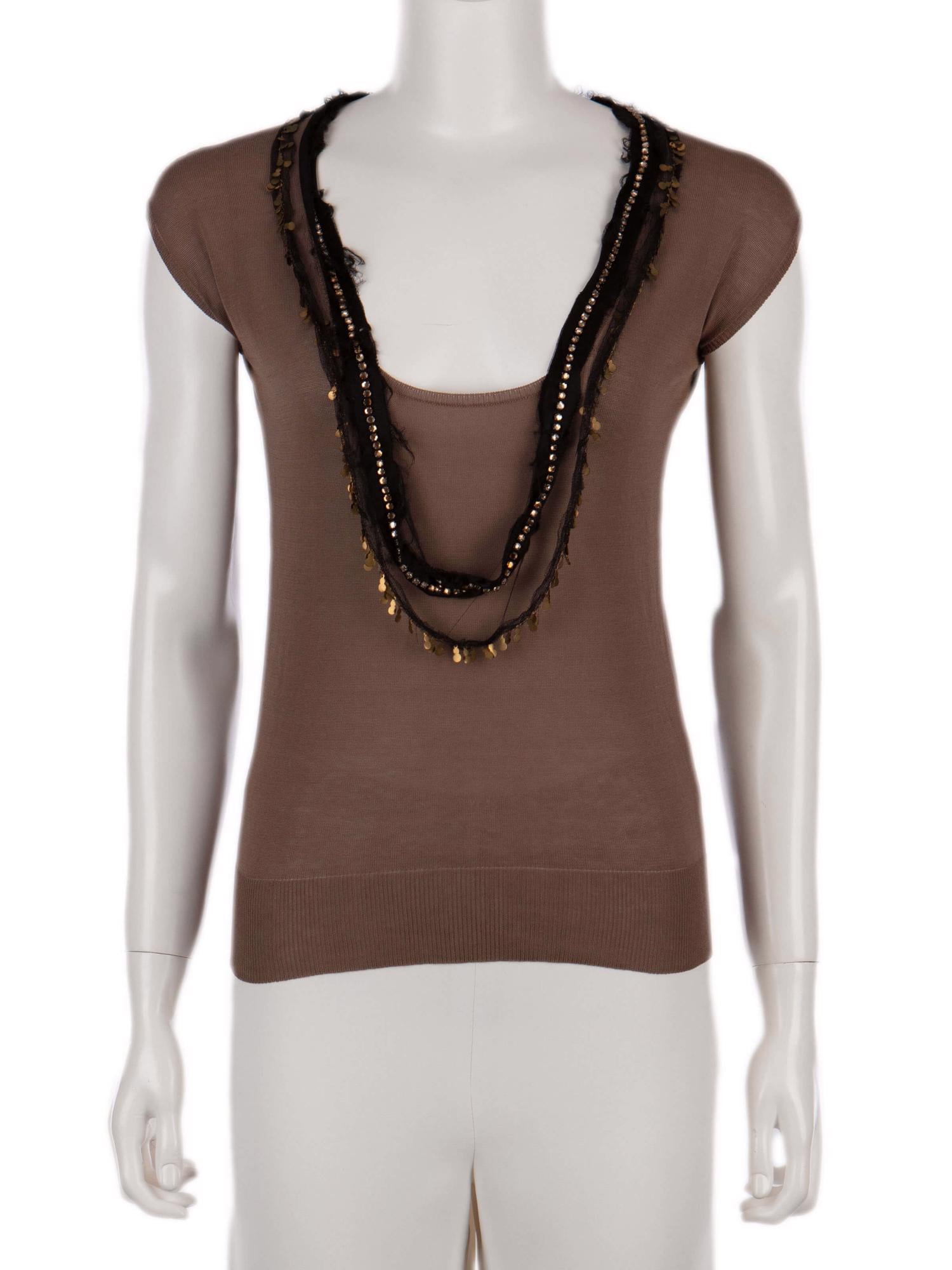 Bayan Kahve LANVIN BLUZ