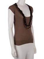 Bayan Kahve LANVIN BLUZ