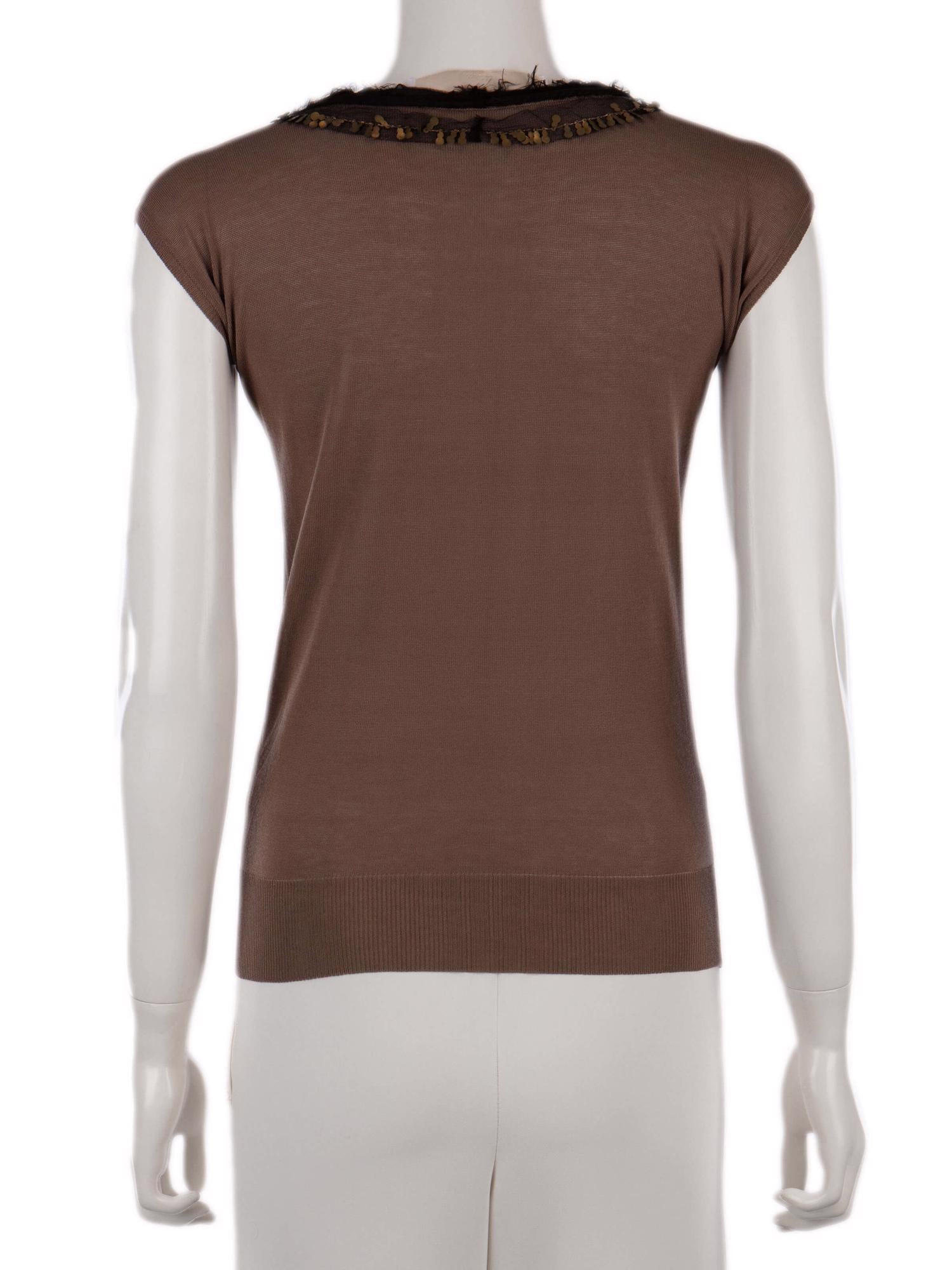 Bayan Kahve LANVIN BLUZ