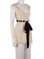 Bayan Krem OSCAR DE LA RENTA BLUZ