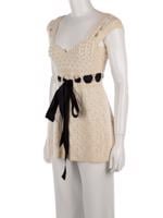 Bayan Krem OSCAR DE LA RENTA BLUZ