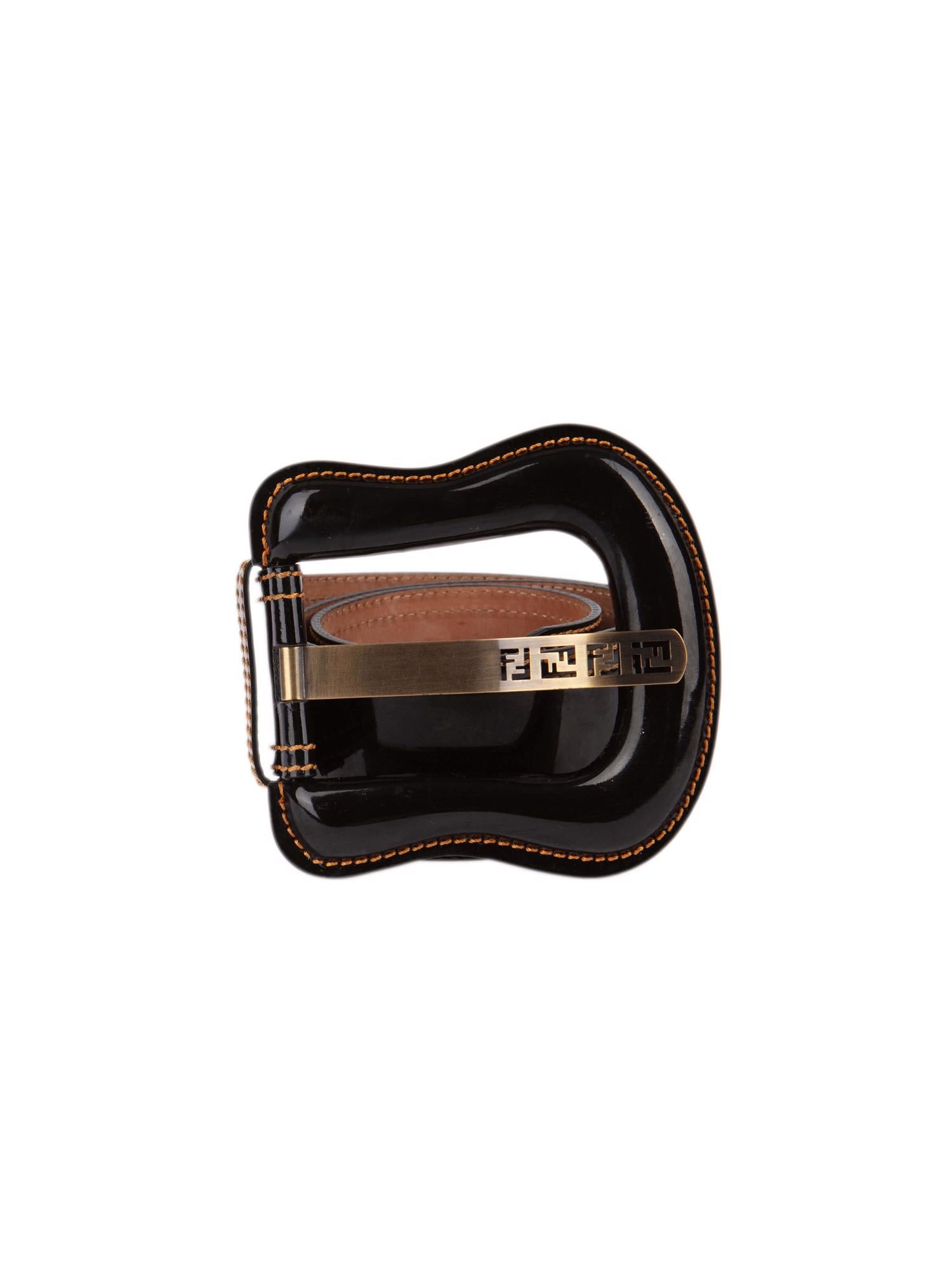 Bayan Siyah FENDI KEMER