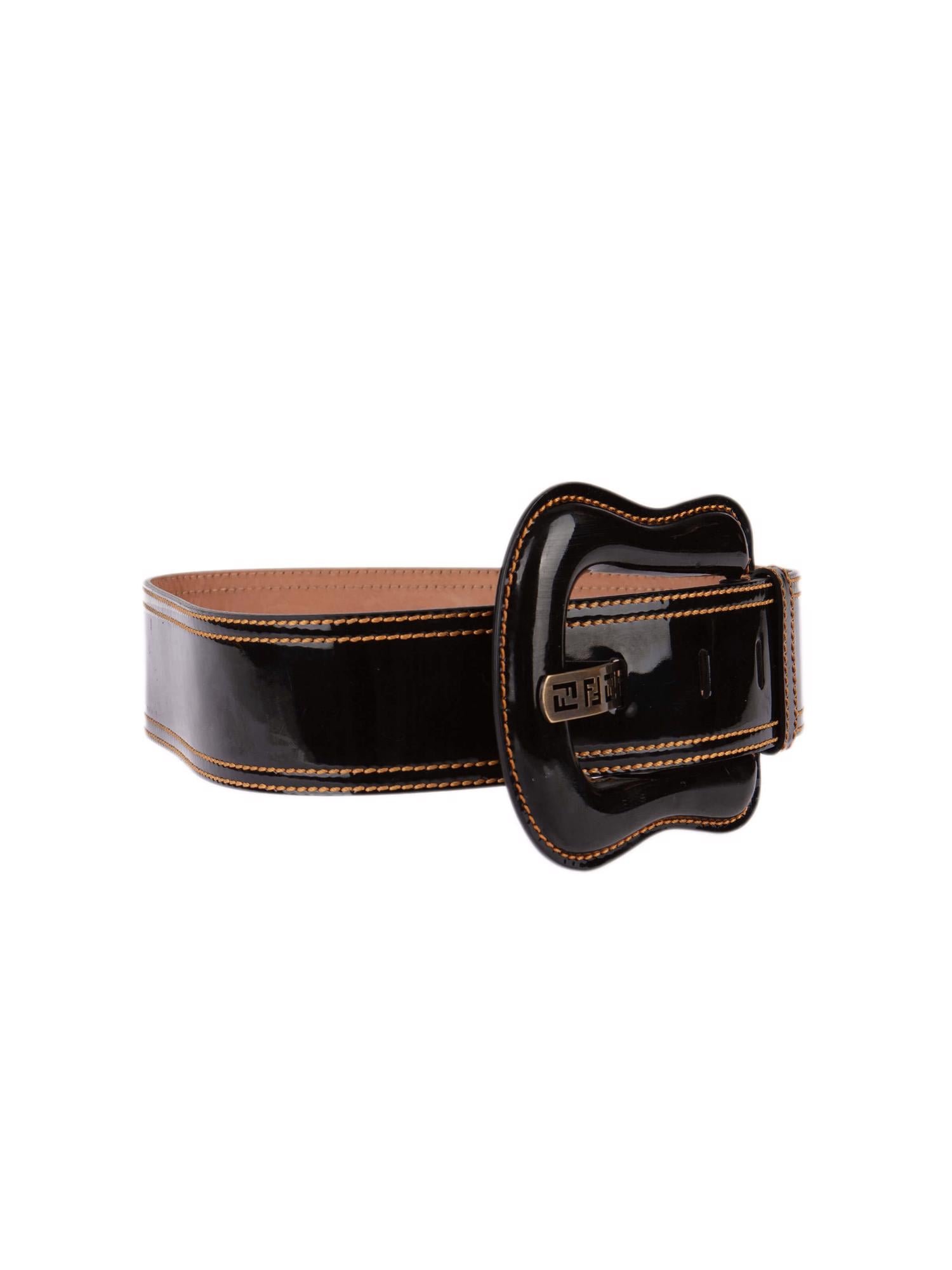 Bayan Siyah FENDI KEMER