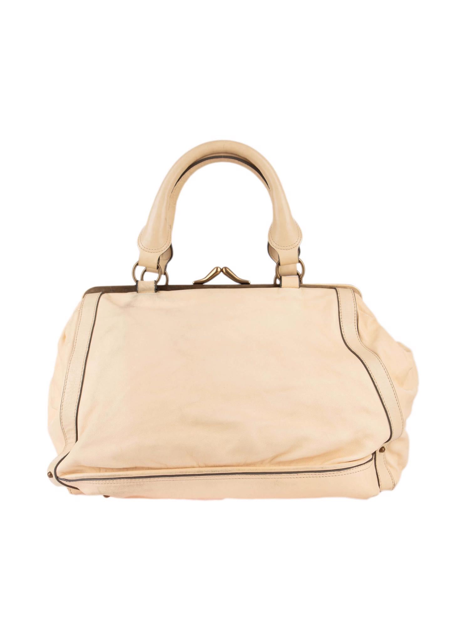 Bayan Krem CHLOE ÇANTA