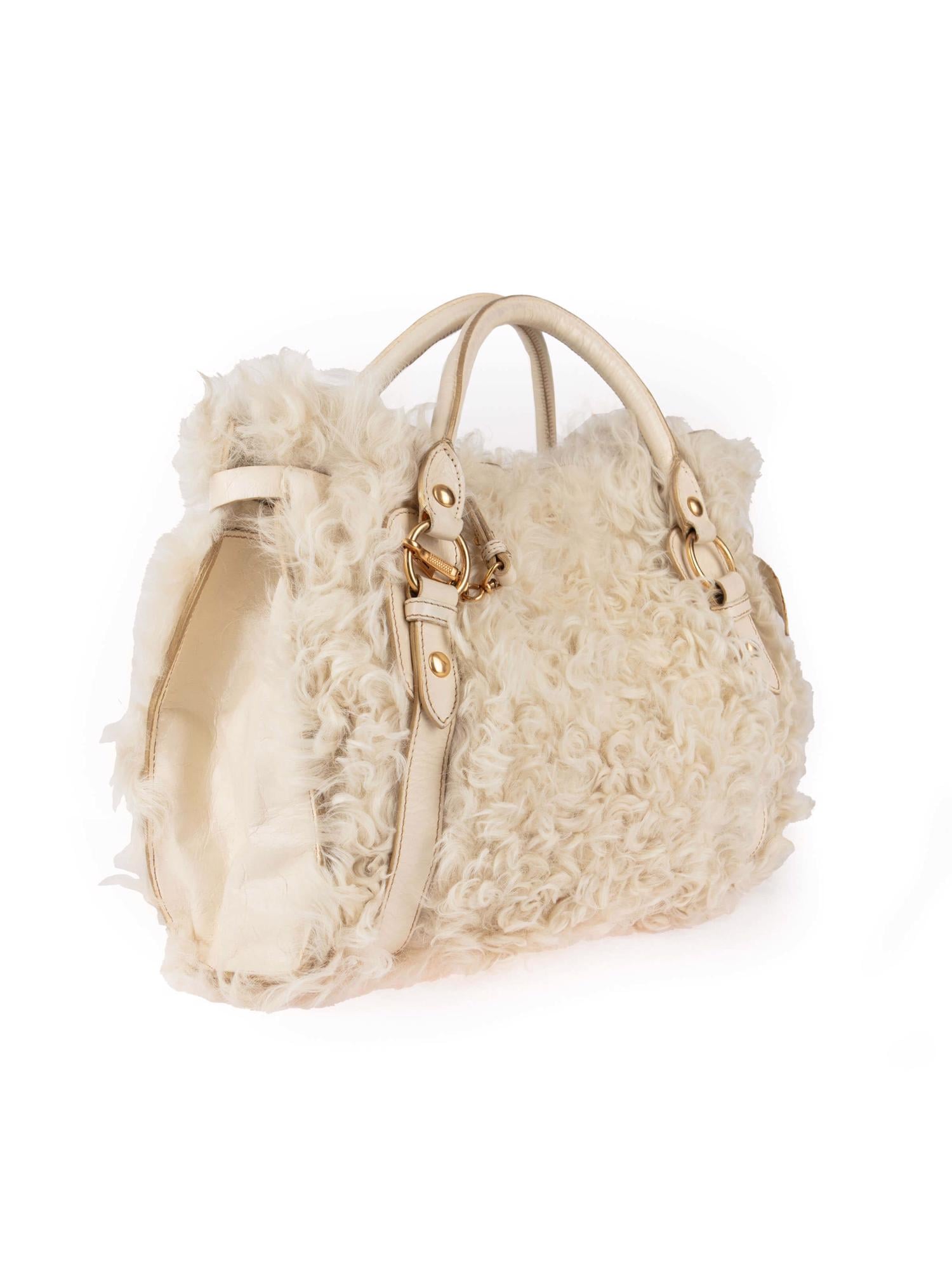 Bayan Krem MIU MIU ÇANTA