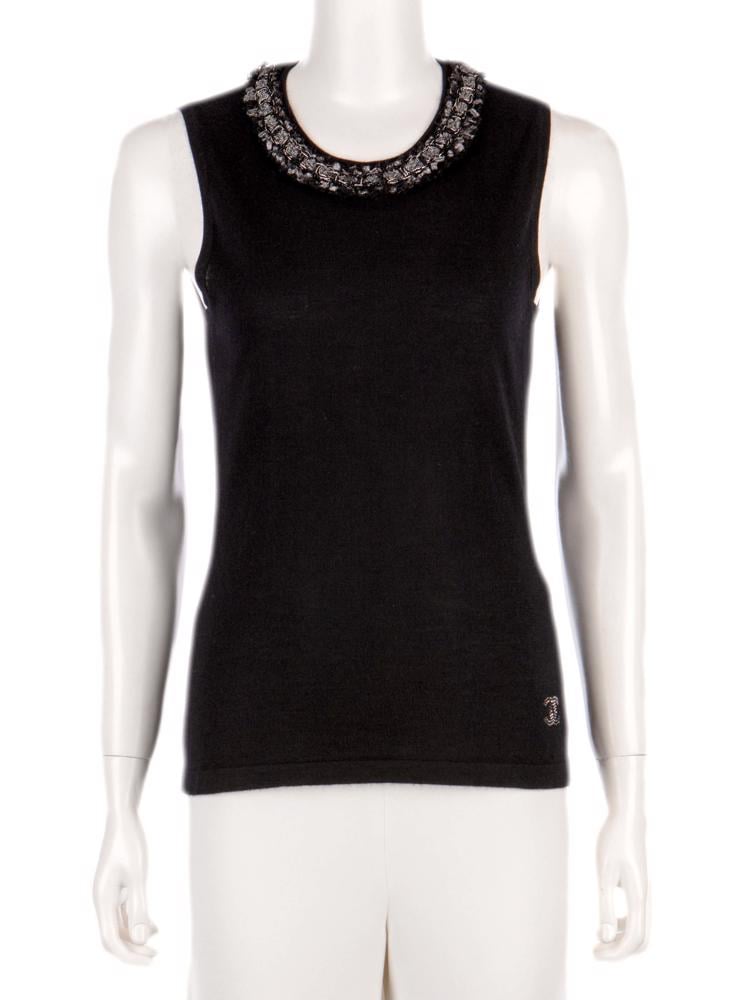 Bayan Siyah CHANEL BLUZ