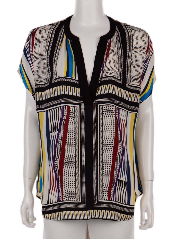 Bayan Çok Renkli DIANE VON FURSTENBERG BLUZ