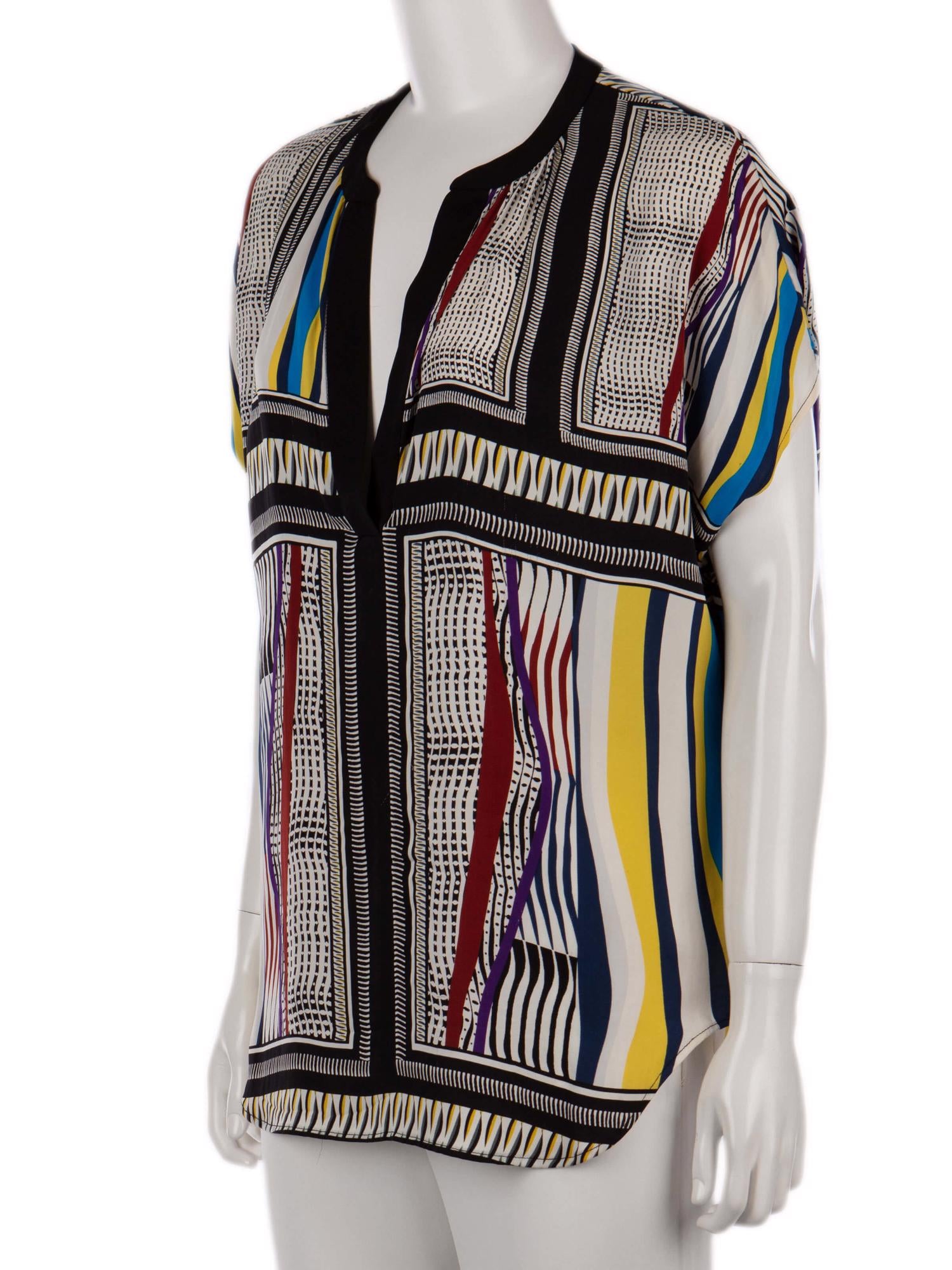 Bayan Çok Renkli DIANE VON FURSTENBERG BLUZ