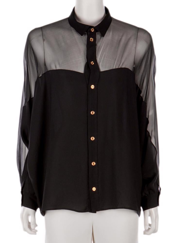 Bayan Siyah GUCCI GÖMLEK