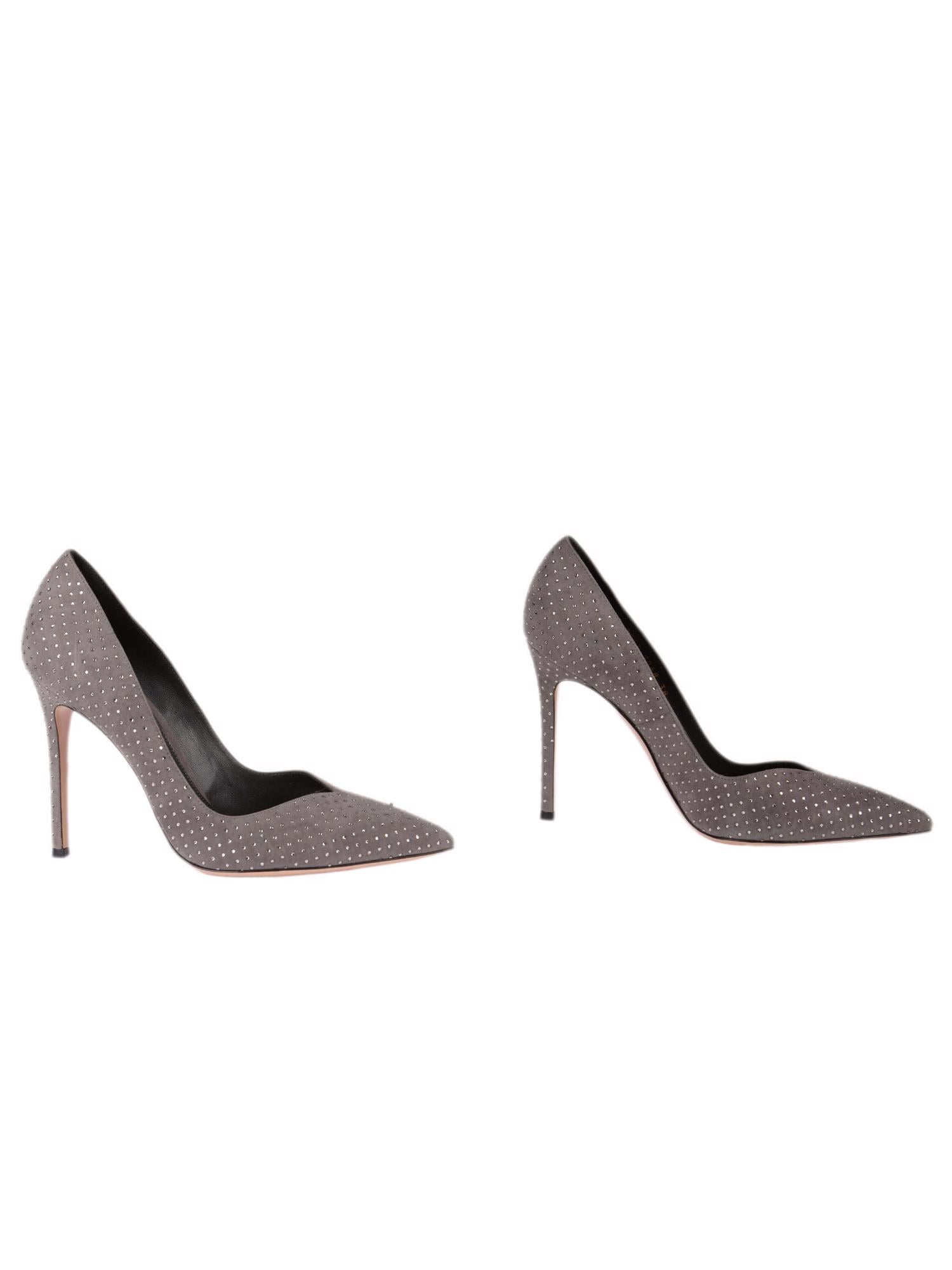 Bayan Gri GIANVITO ROSSI AYAKKABI