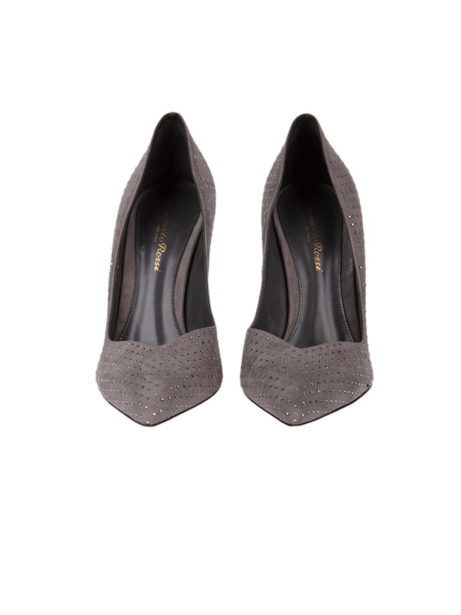 Bayan Gri GIANVITO ROSSI AYAKKABI