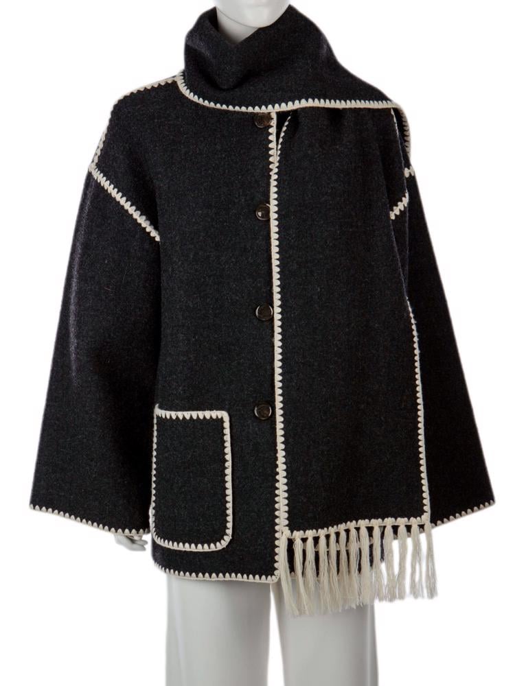 Bayan Gri TOTEME KABAN