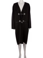 Bayan Siyah TOTEME PALTO