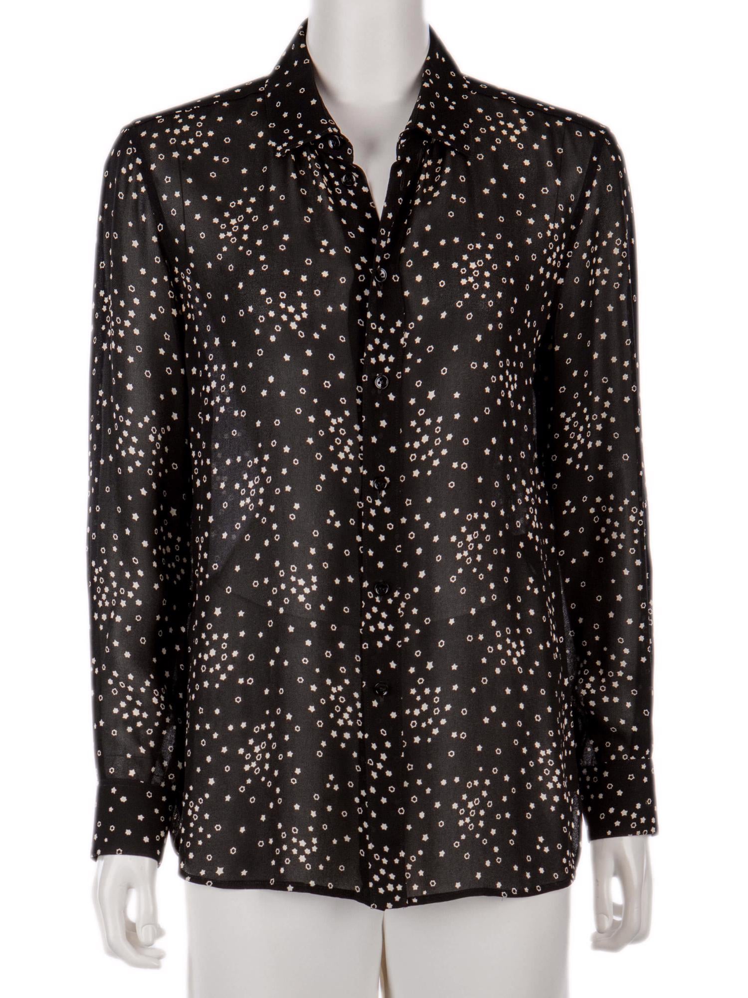 Bayan Siyah SAINT LAURENT GÖMLEK